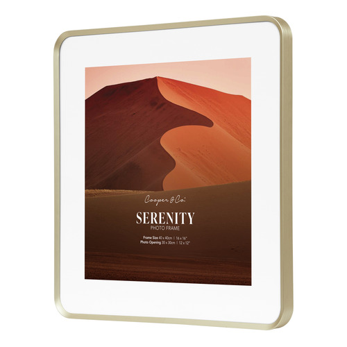 Penelope 12 x 12" Metal Photo Frame