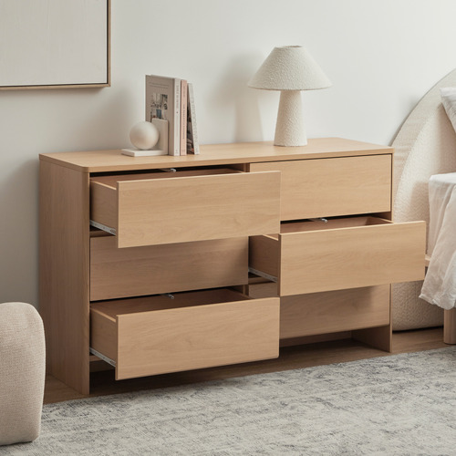 Olivia 6 Drawer Chest