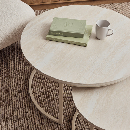 2 Piece Berryl Nesting Coffee Table Set