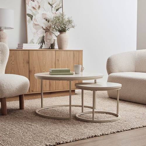 2 Piece Berryl Nesting Coffee Table Set