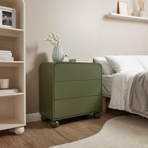 Hades 3 Drawer Chest