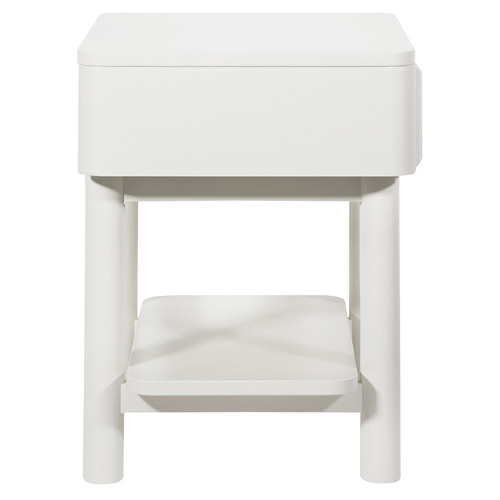 White Thalia Bedside Table