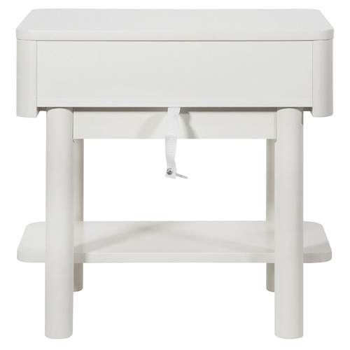 White Thalia Bedside Table
