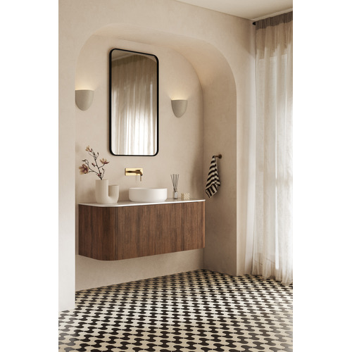 Jana Arched Aluminium Wall Mirror
