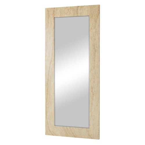 Tyler Travertine-Look Full Length Mirror