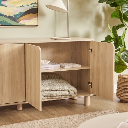 Lucian 4 Door Sideboard Buffet