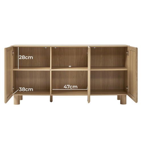 Ainar 3 Door Sideboard Buffet