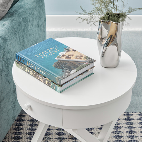 Layla 1 Drawer Side Table