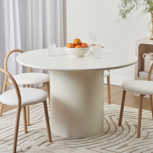 White Lina Dining Table
