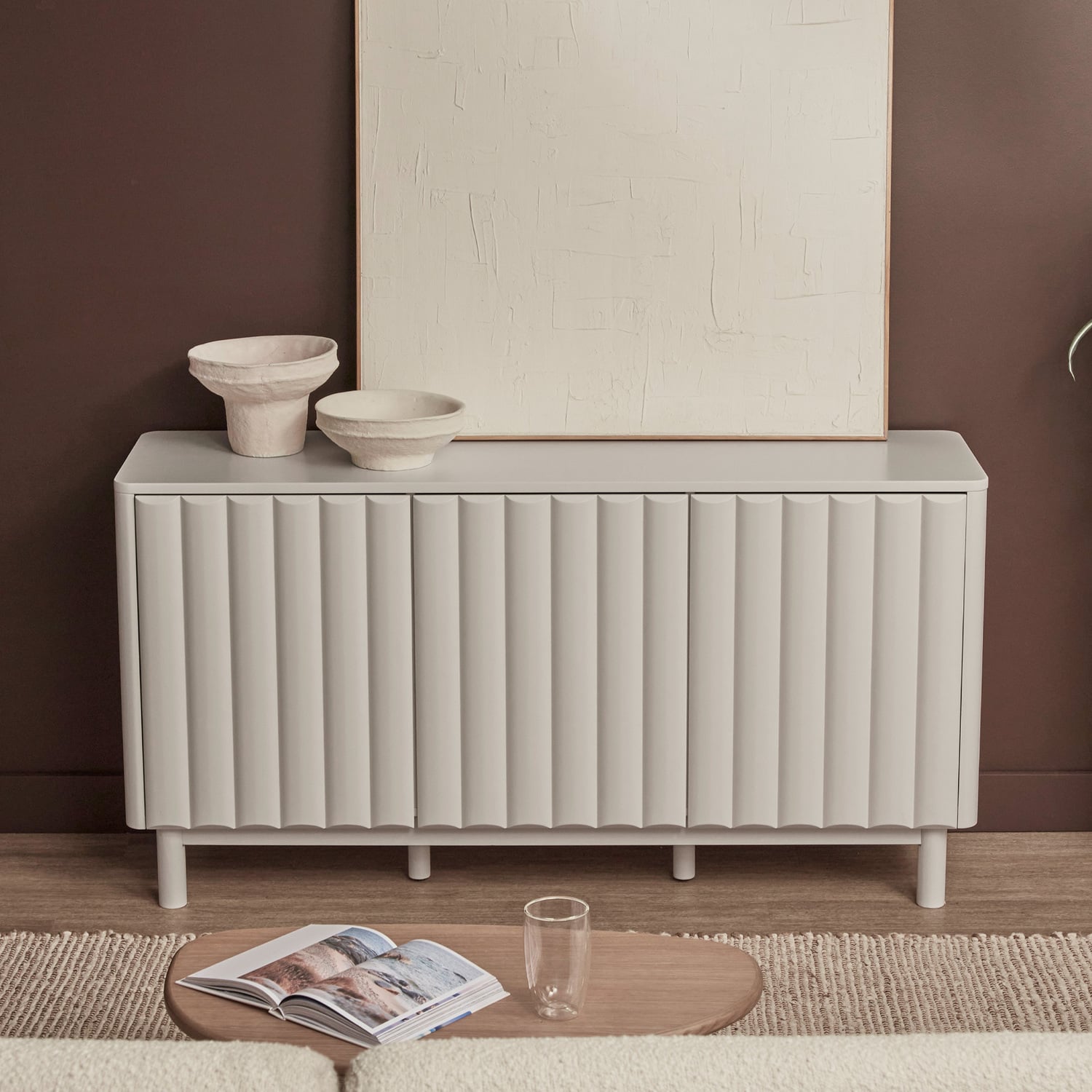 White Thalia Sideboard