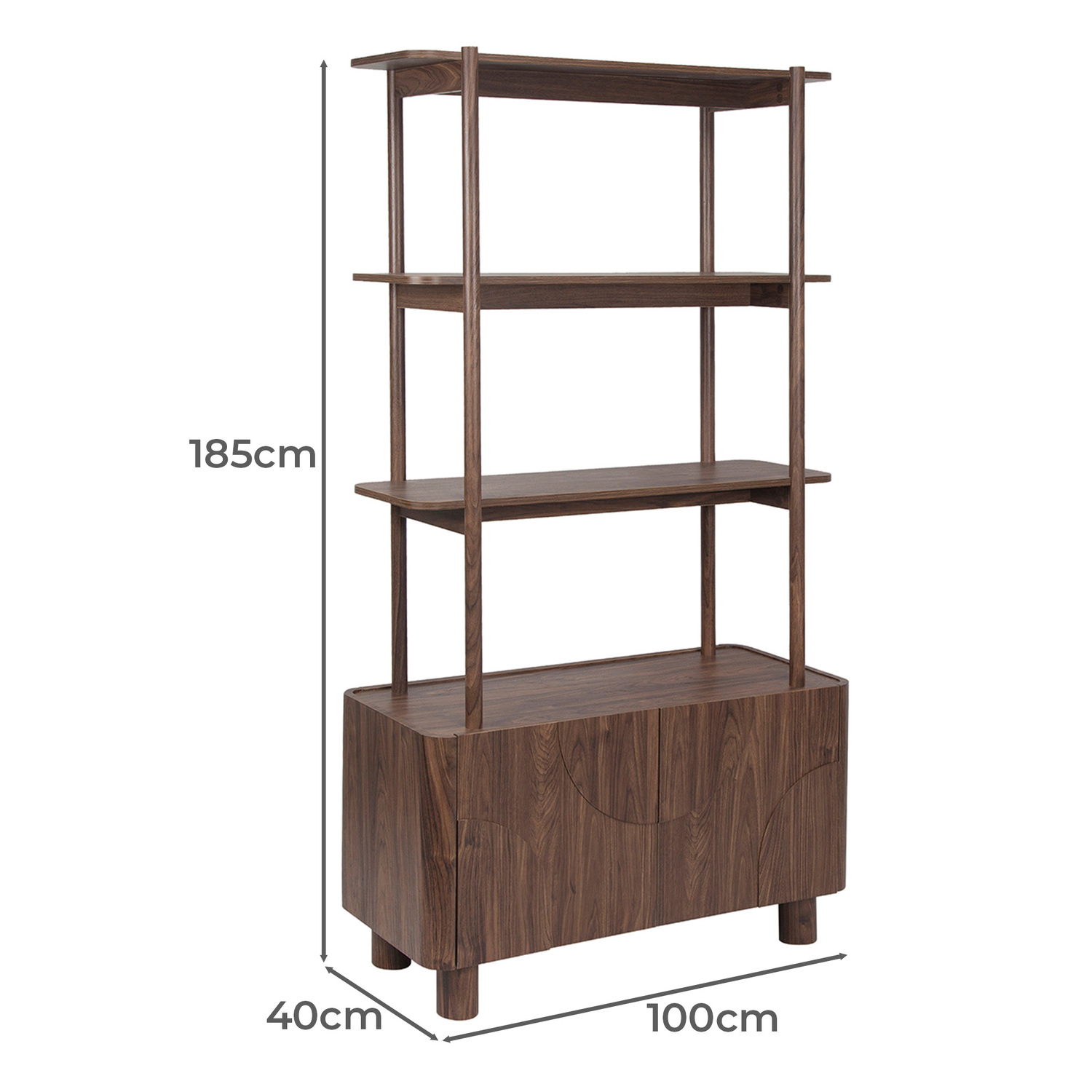 Piper 3 Tier Bookshelf