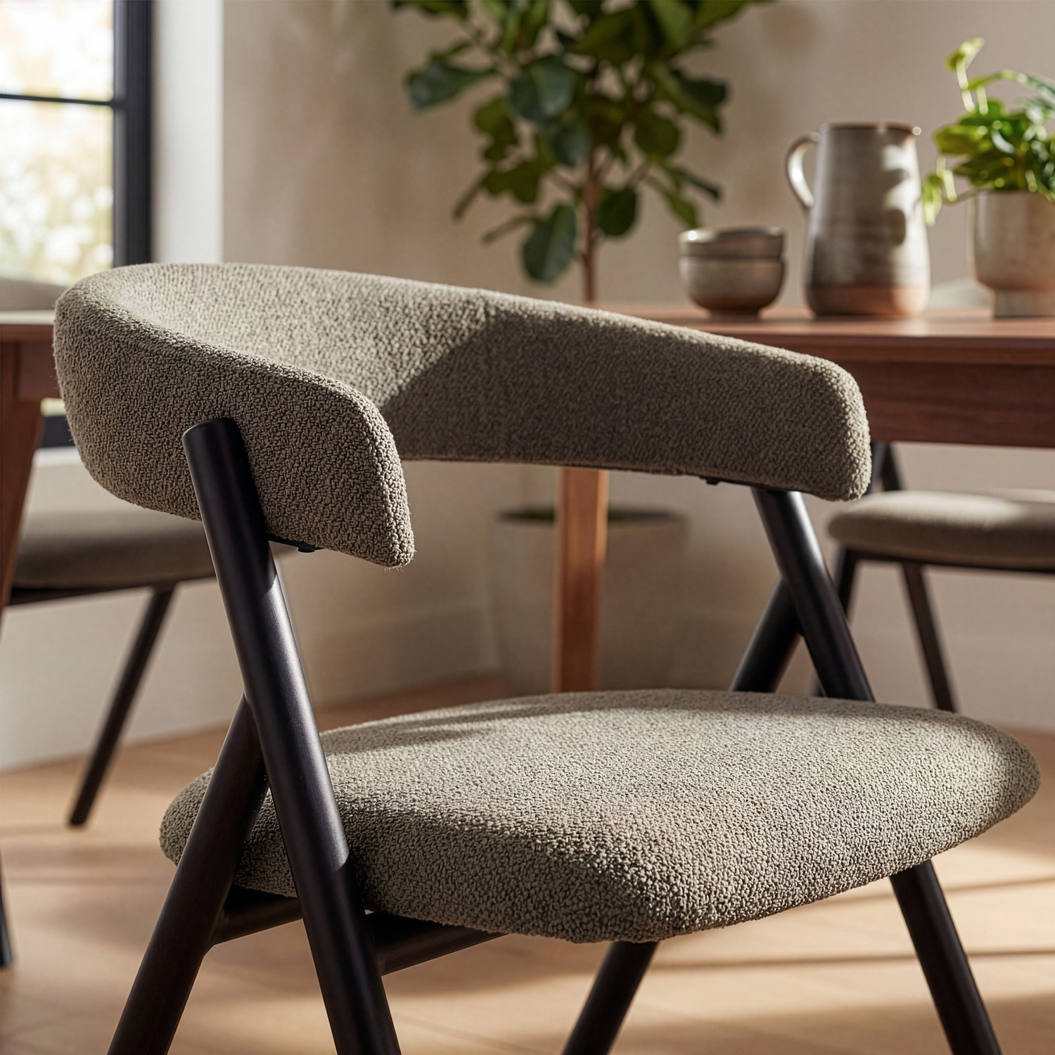 Kaia Chenille Dining Chairs