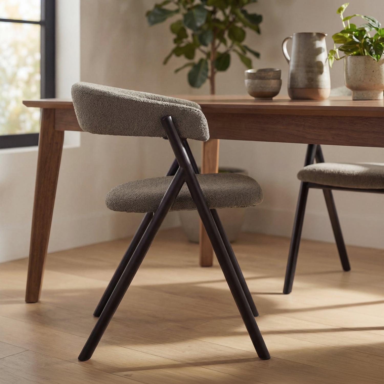 Kaia Chenille Dining Chairs