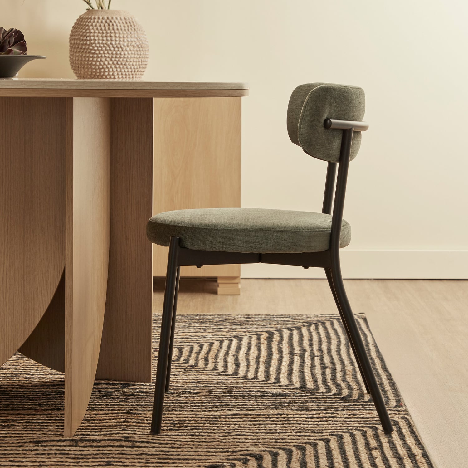Ailani Chenille Dining Chairs