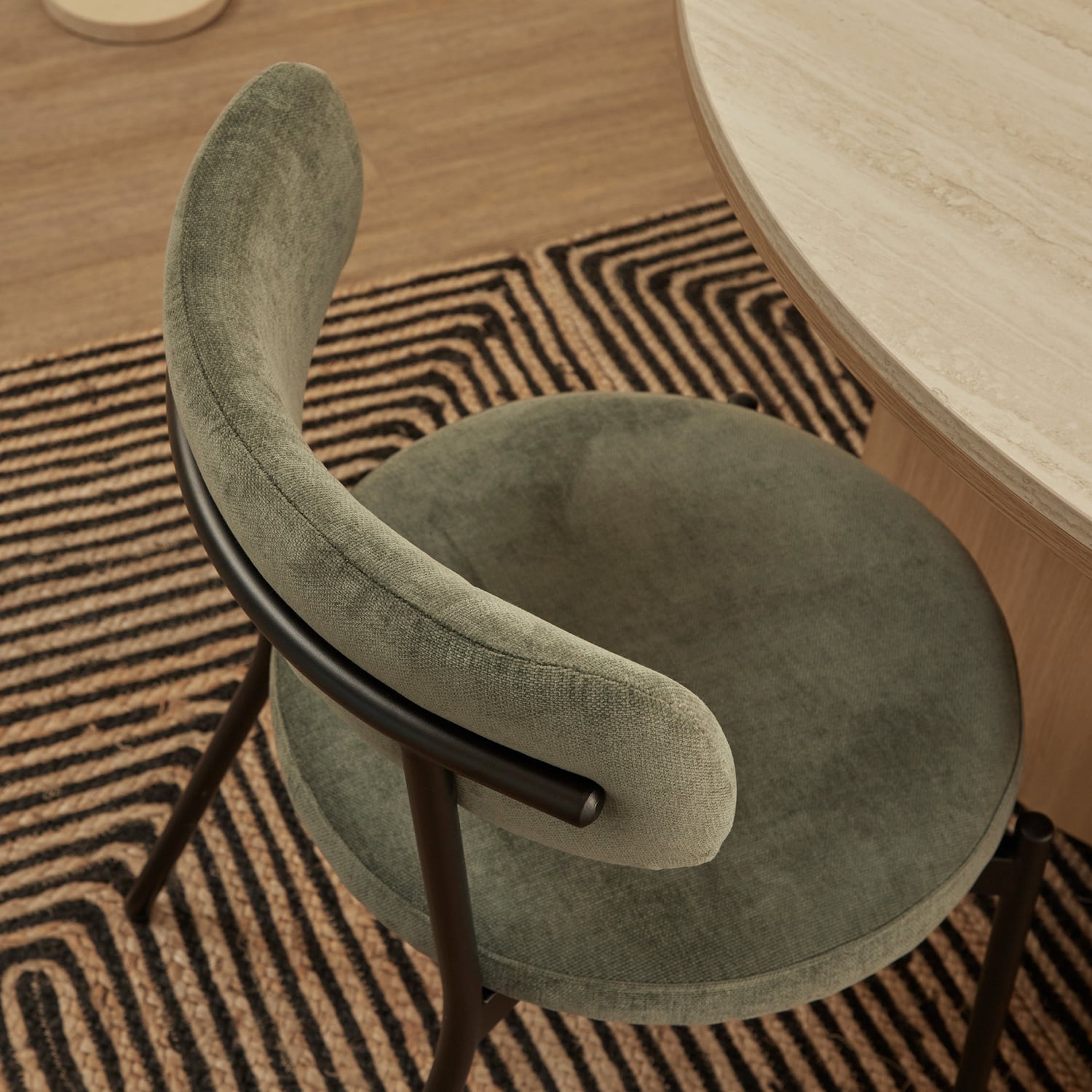 Ailani Chenille Dining Chairs