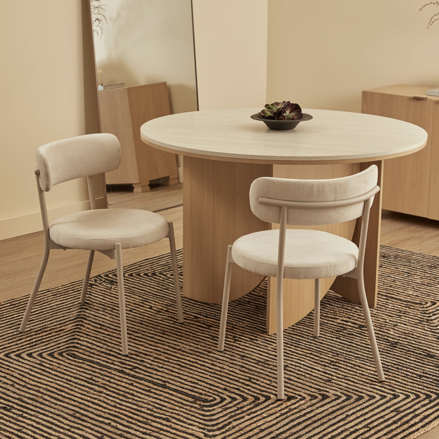 Ailani Chenille Dining Chairs