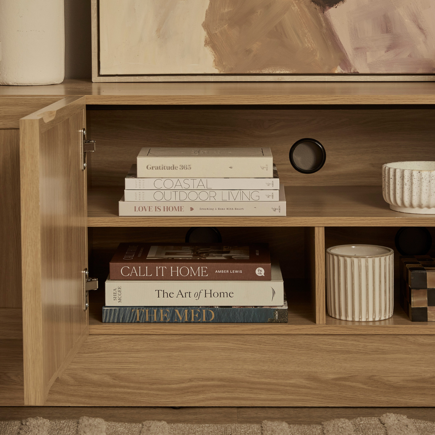 Cedric 4 Door Entertainment Unit