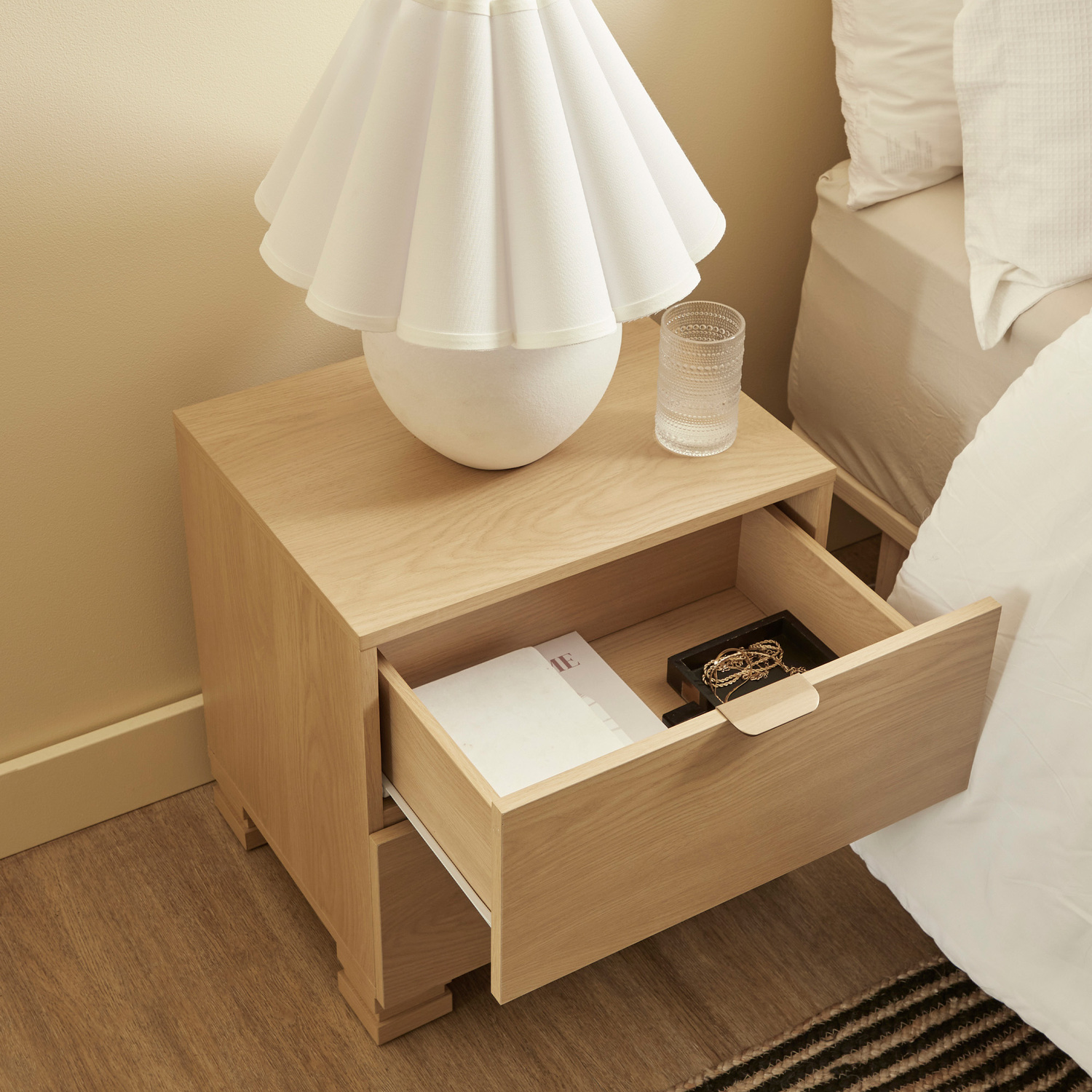Marco 2 Drawer Bedside Table