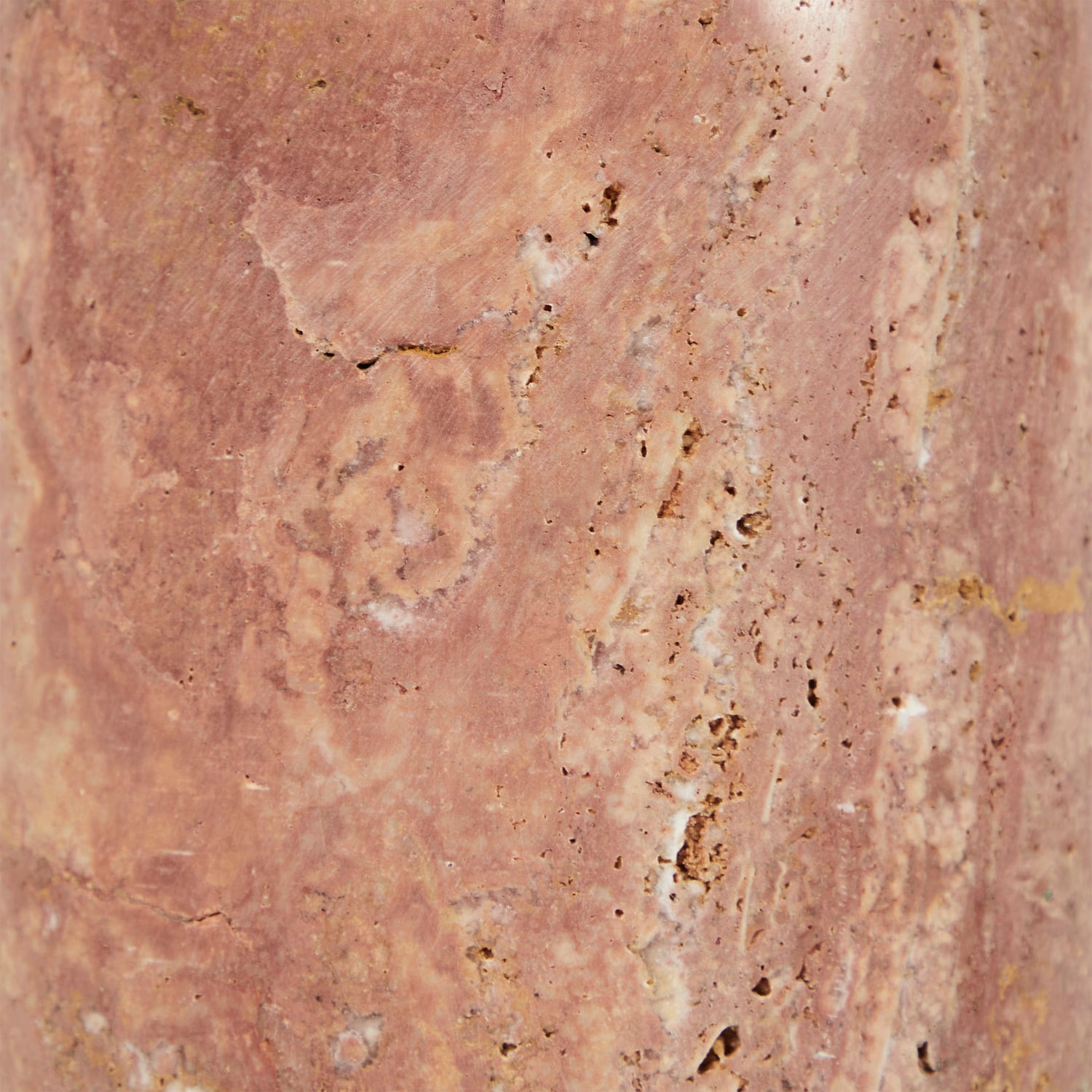 Naomi Terracotta Iron & Marble LED Touch Table Lamp