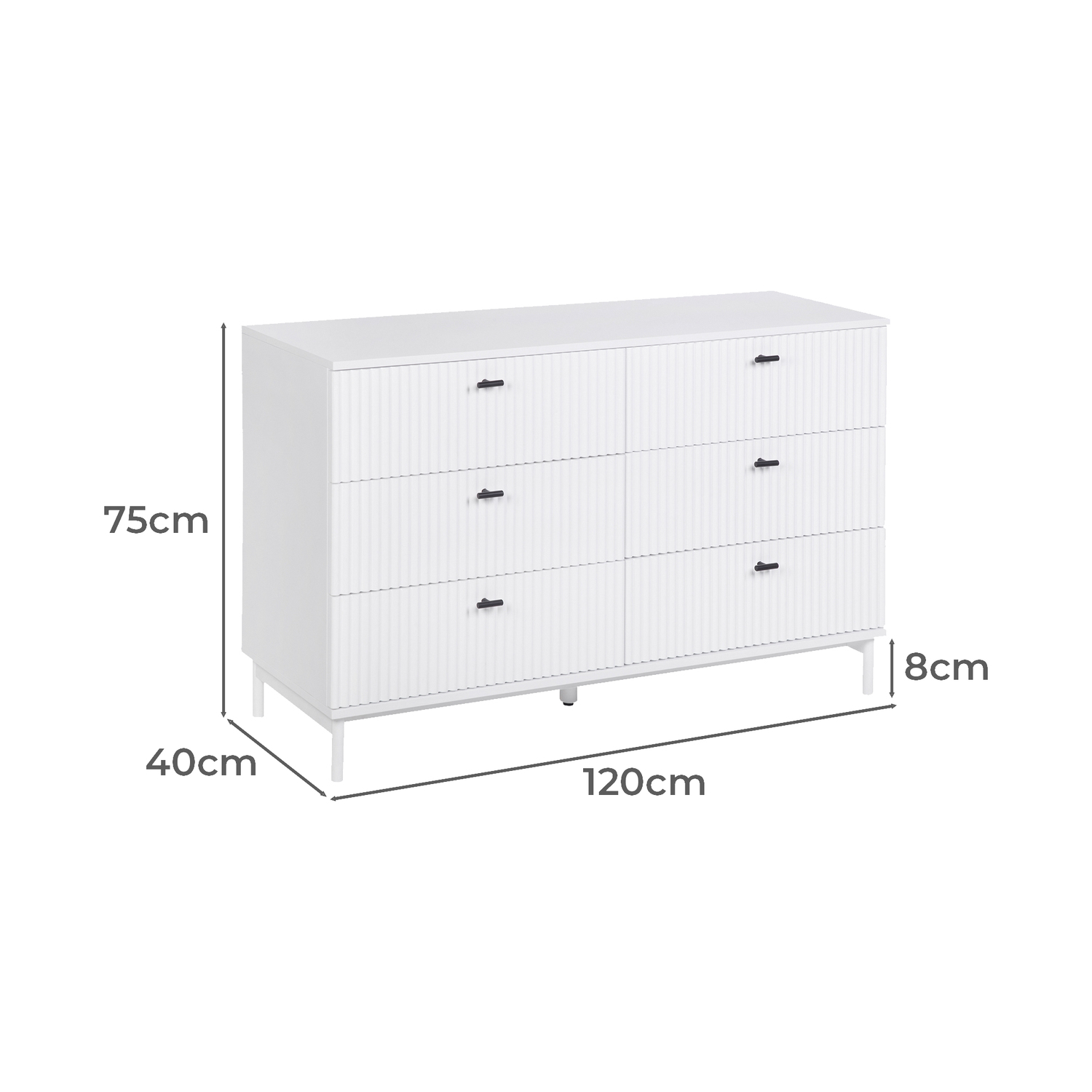 Keola 6 Drawer Chest