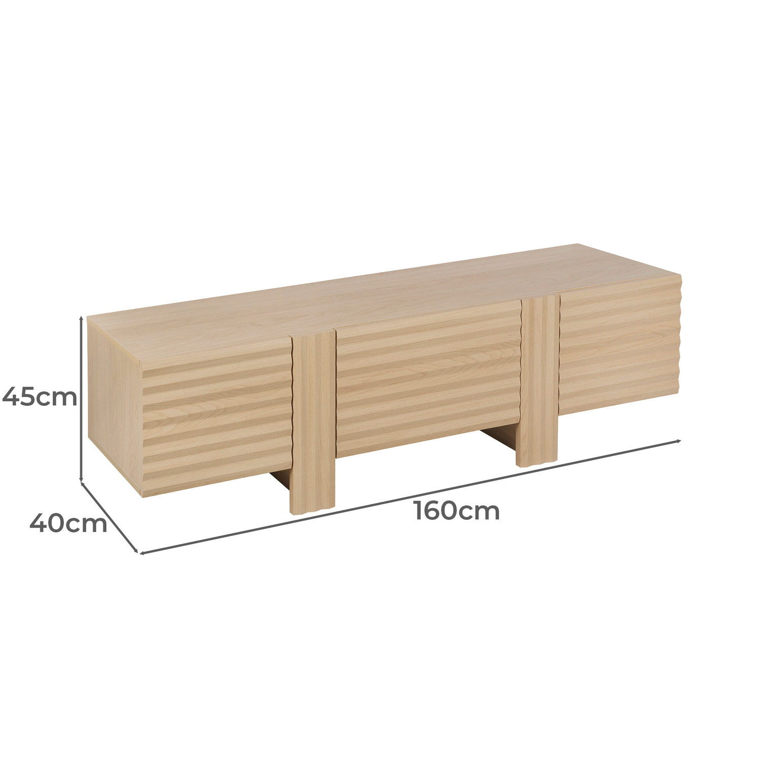 Linden 3 Door Entertainment Unit