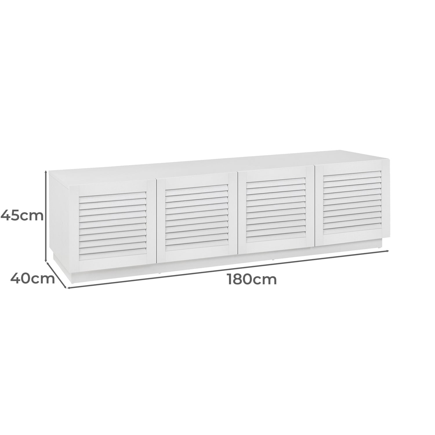 Willow 4 Door Entertainment Unit
