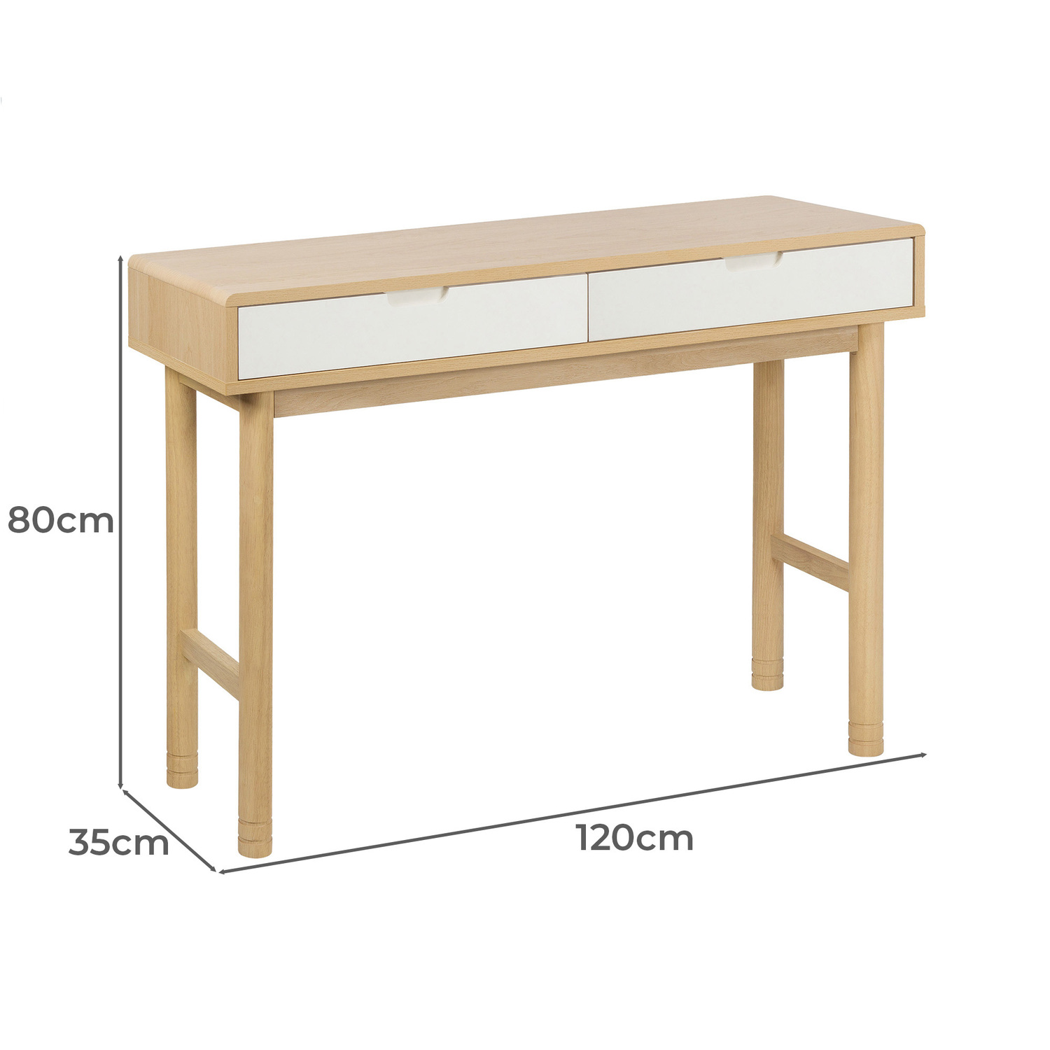 Brooks 2 Drawer Console Table