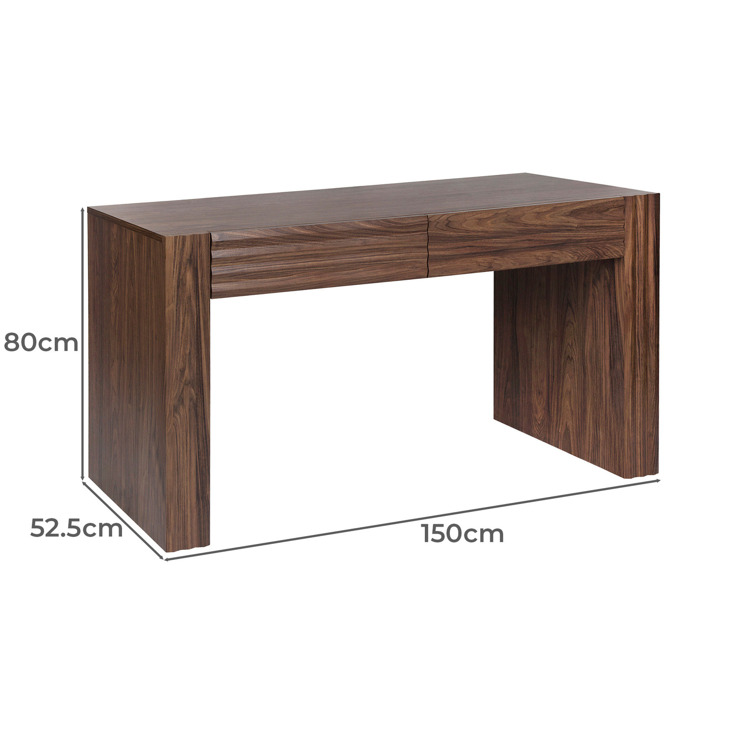 Linden 2 Drawer Study Desk