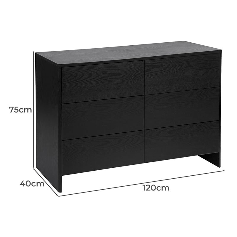 Olivia 6 Drawer Chest