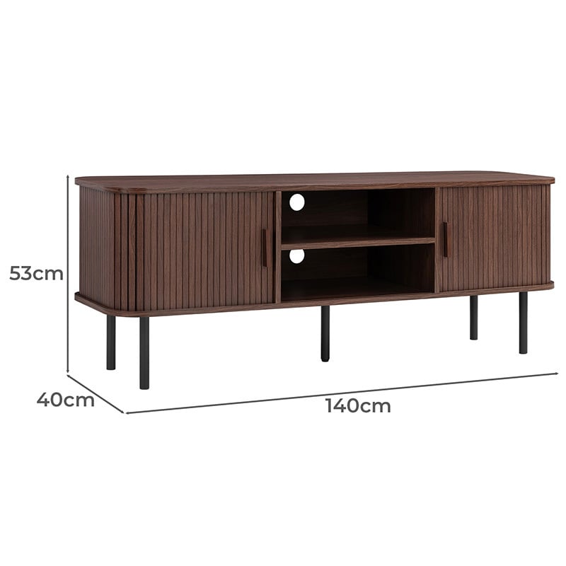 Adan Sliding Door Entertainment Unit