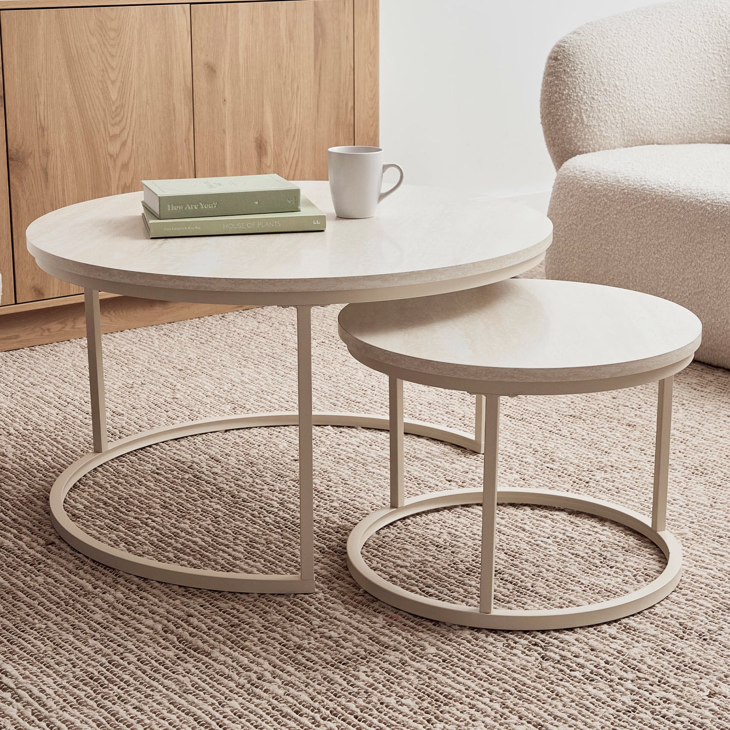 2 Piece Berryl Nesting Coffee Table Set