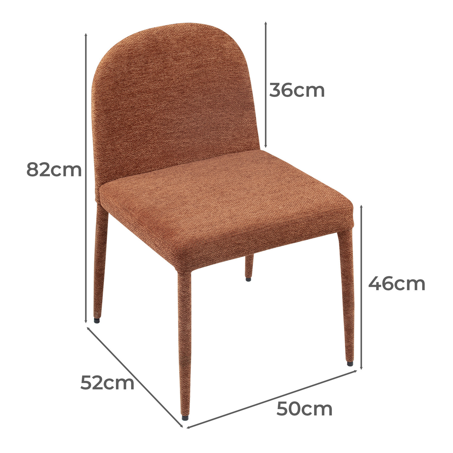 Atalie Chenille Dining Chairs