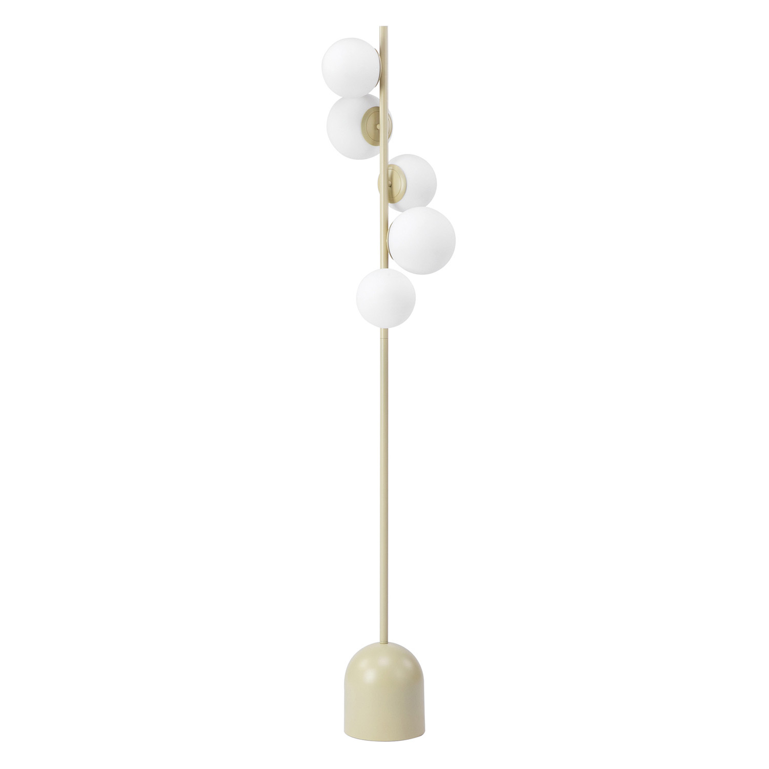 Ensley Iron & Glass 5 Light Floor Lamp