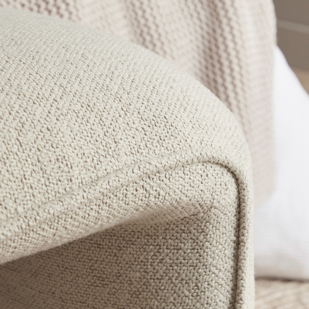 Natural Sylus Ottoman Bench