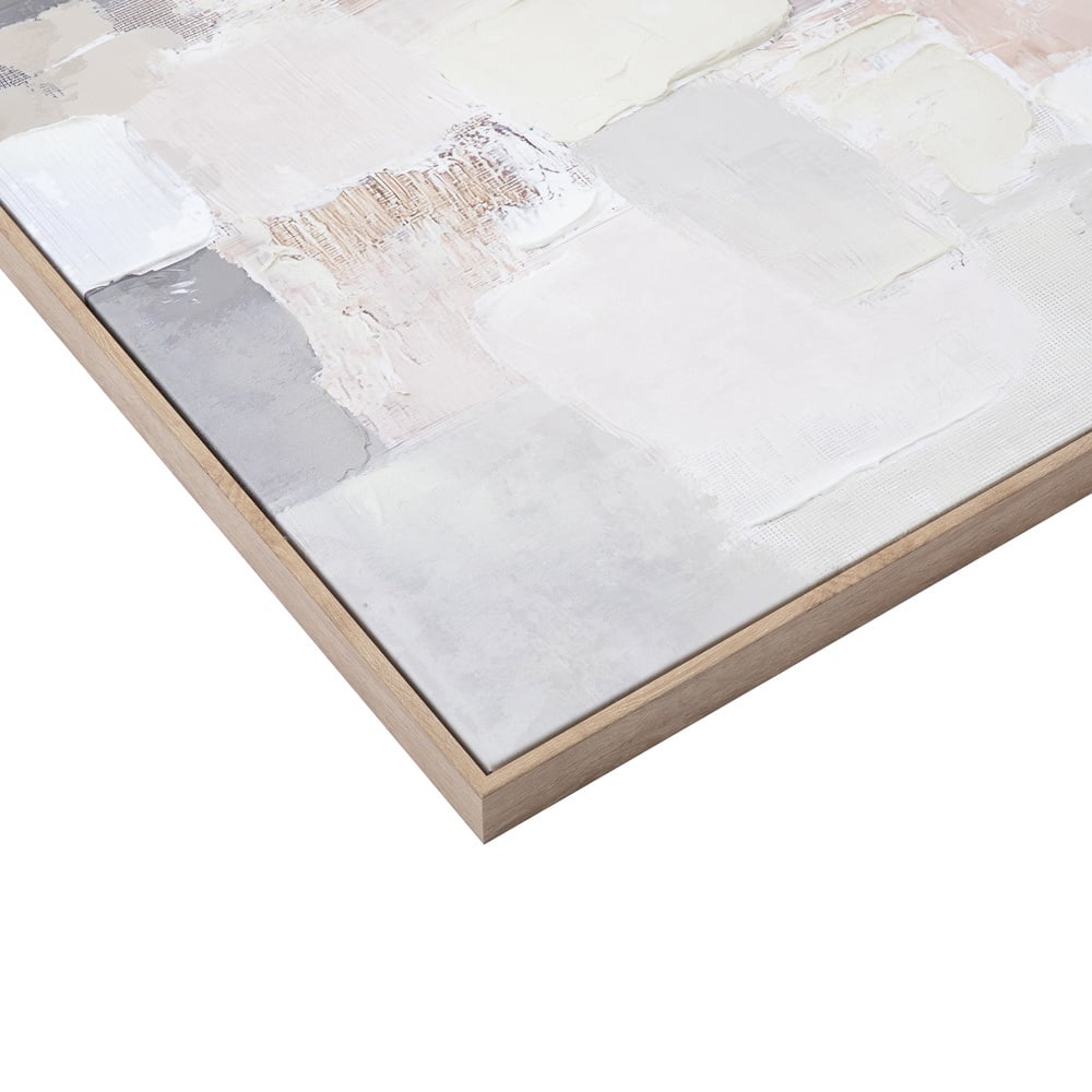 Muted Forms Framed Canvas Wall Art