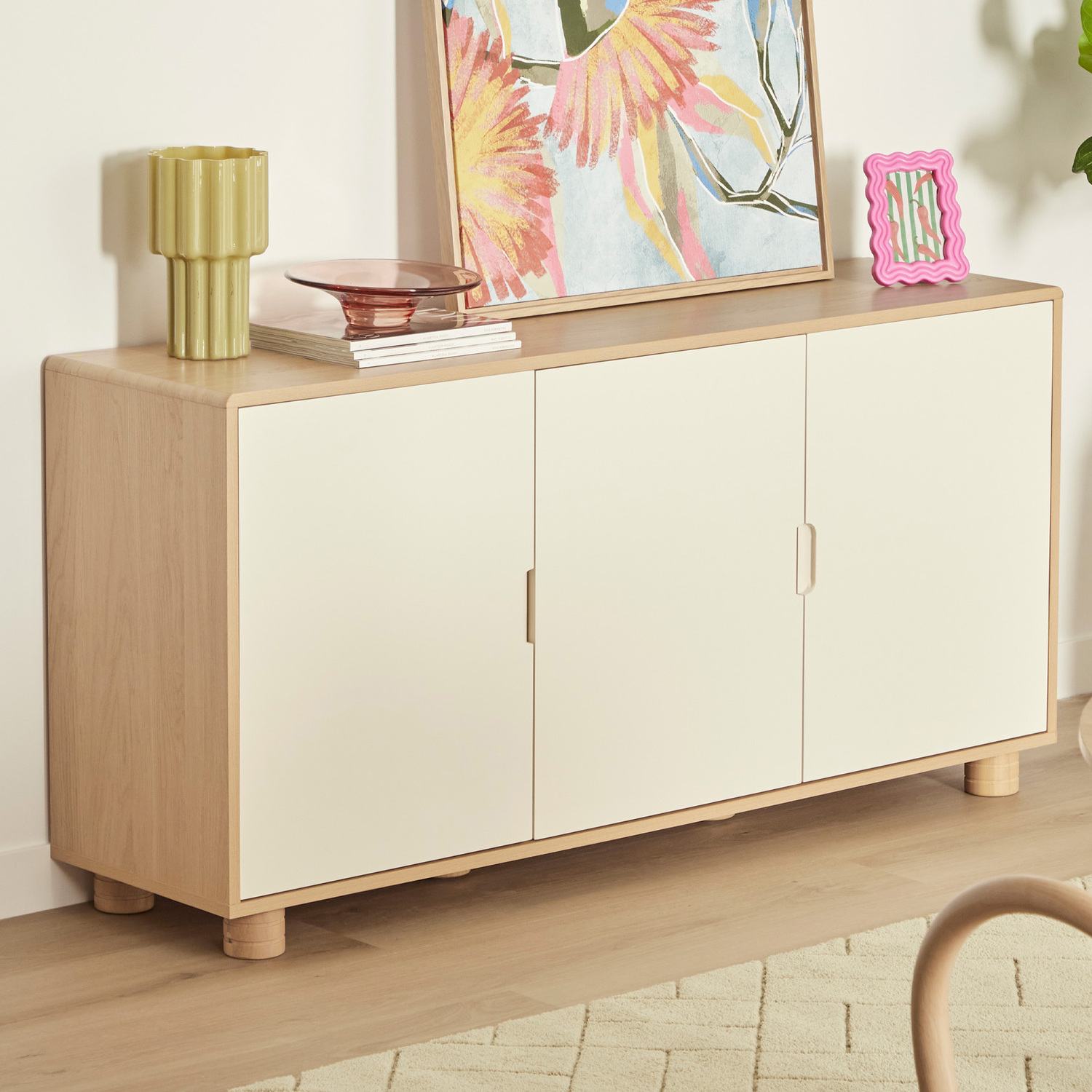 Brooks 3 Door Sideboard Buffet