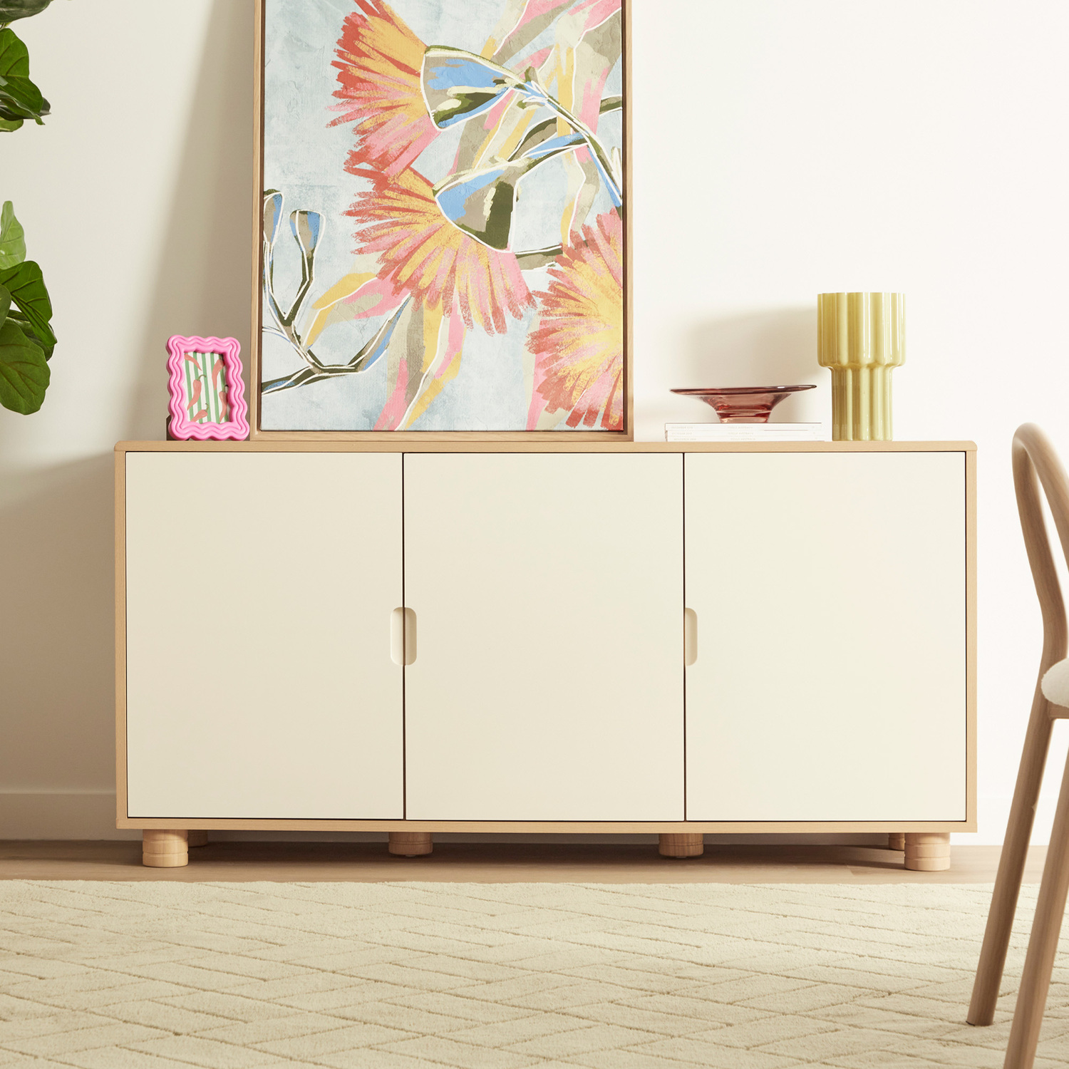 Brooks 3 Door Sideboard Buffet