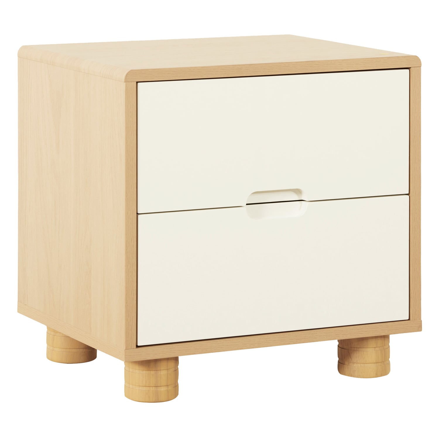 Brooks 2 Drawer Bedside Table