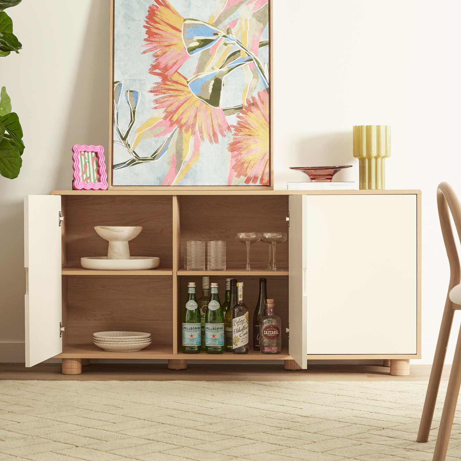 Brooks 3 Door Sideboard Buffet