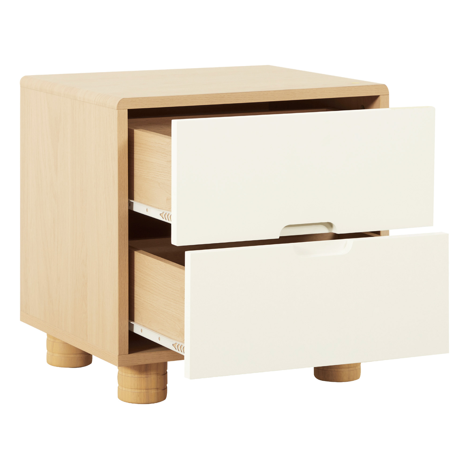 Brooks 2 Drawer Bedside Table
