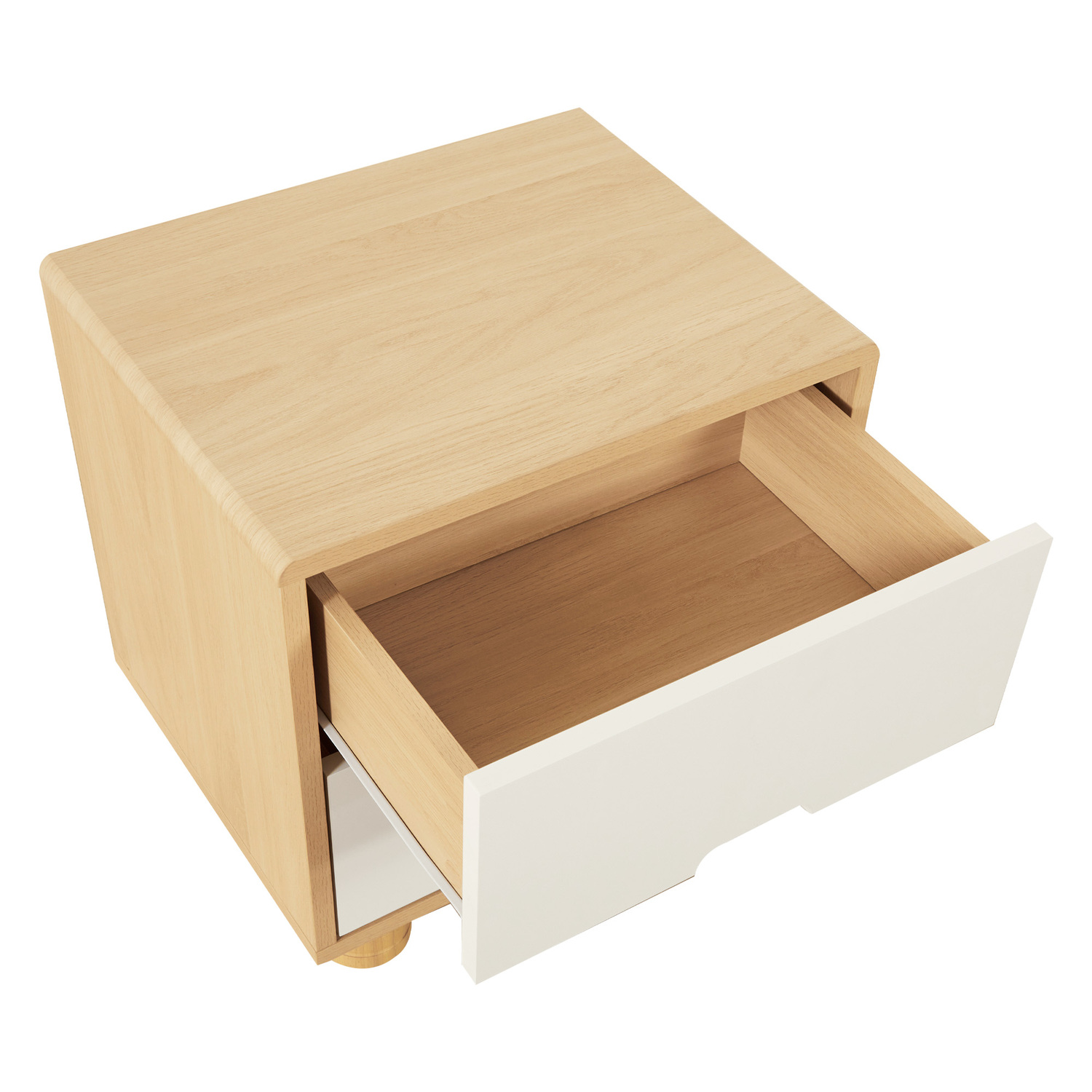 Brooks 2 Drawer Bedside Table