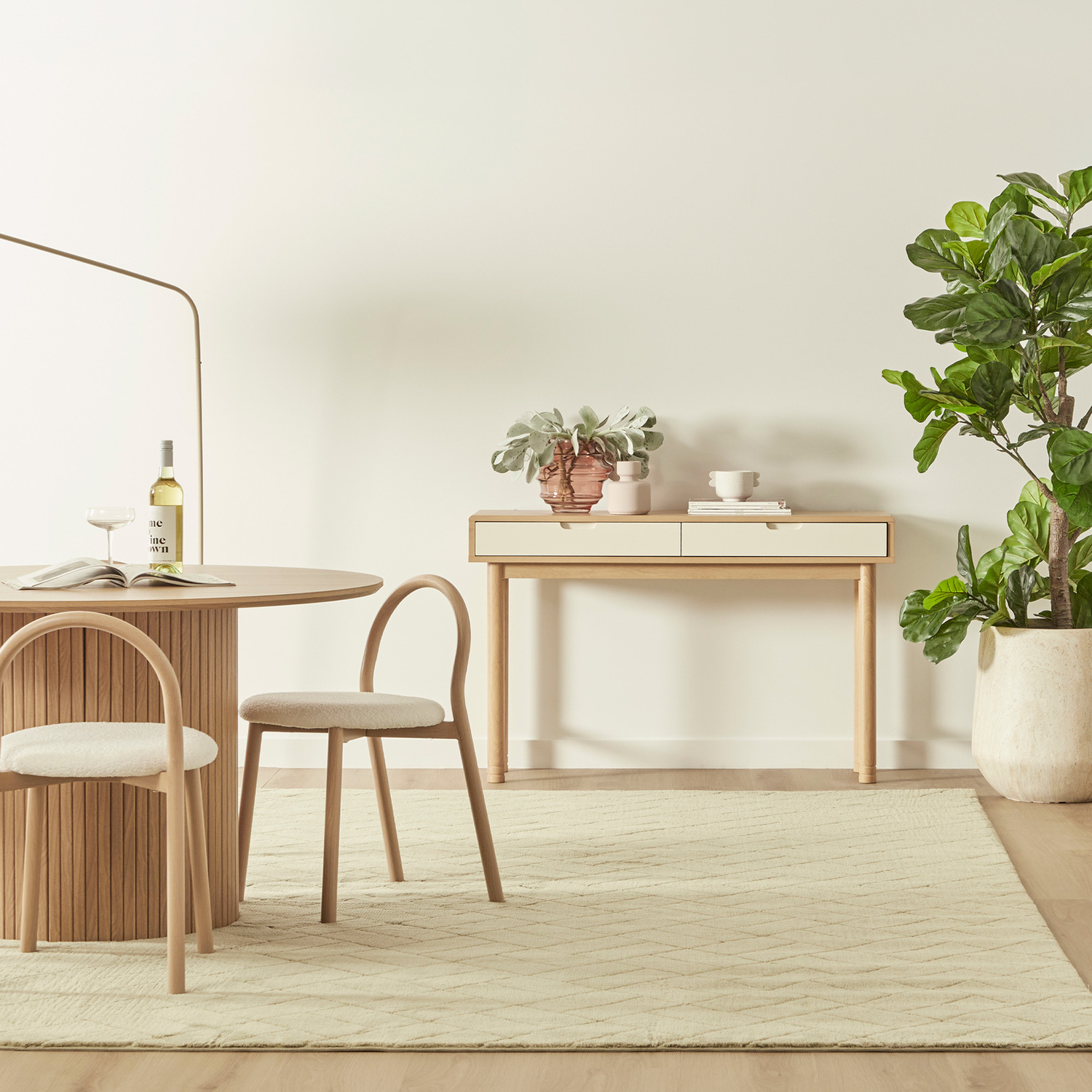 Brooks 2 Drawer Console Table