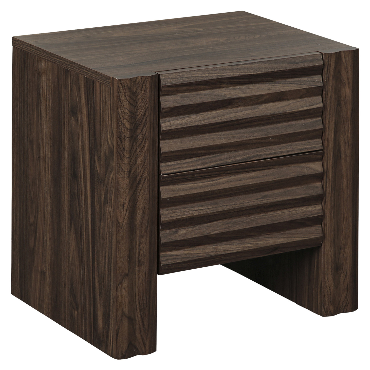 Linden 2 Drawer Bedside Table