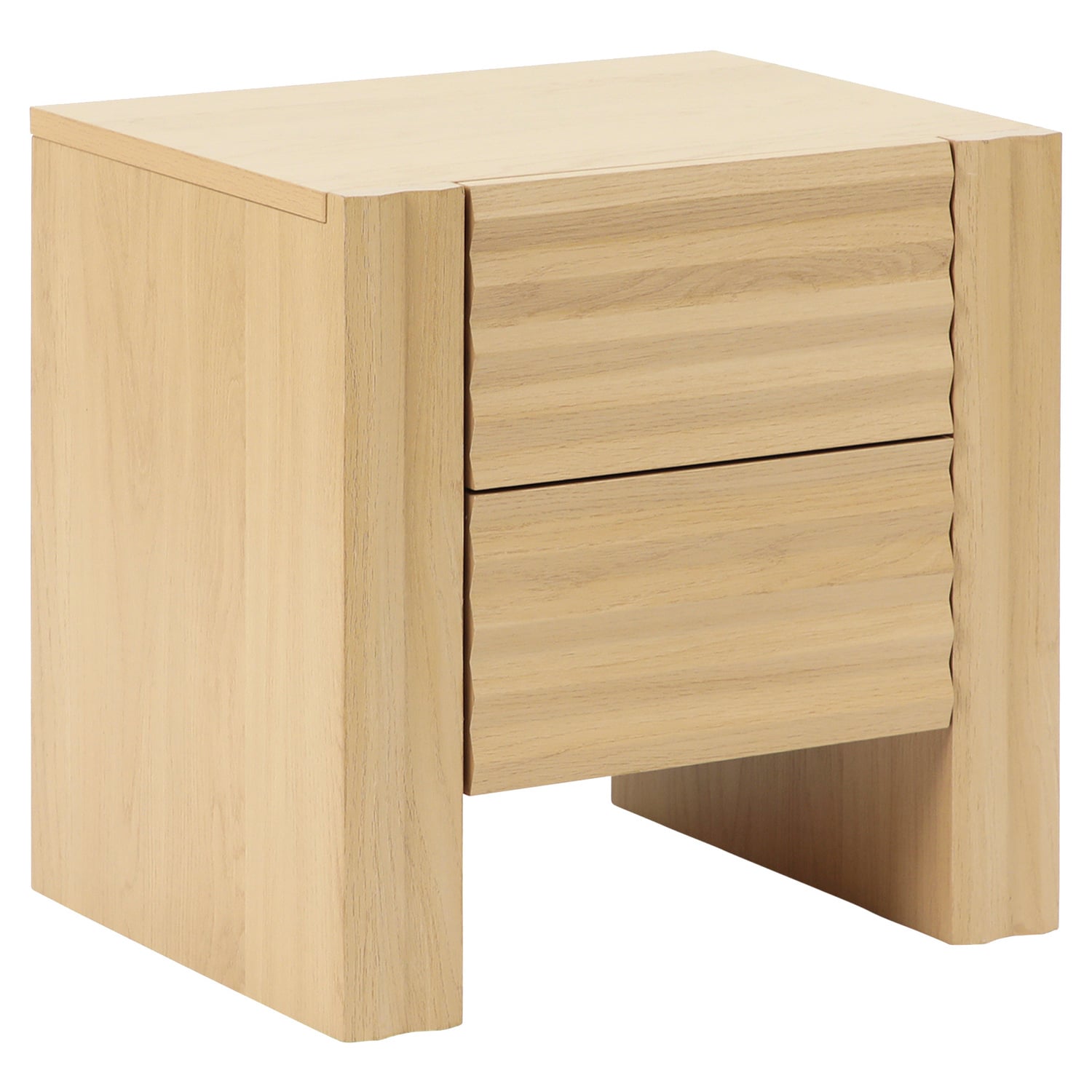 Linden 2 Drawer Bedside Table