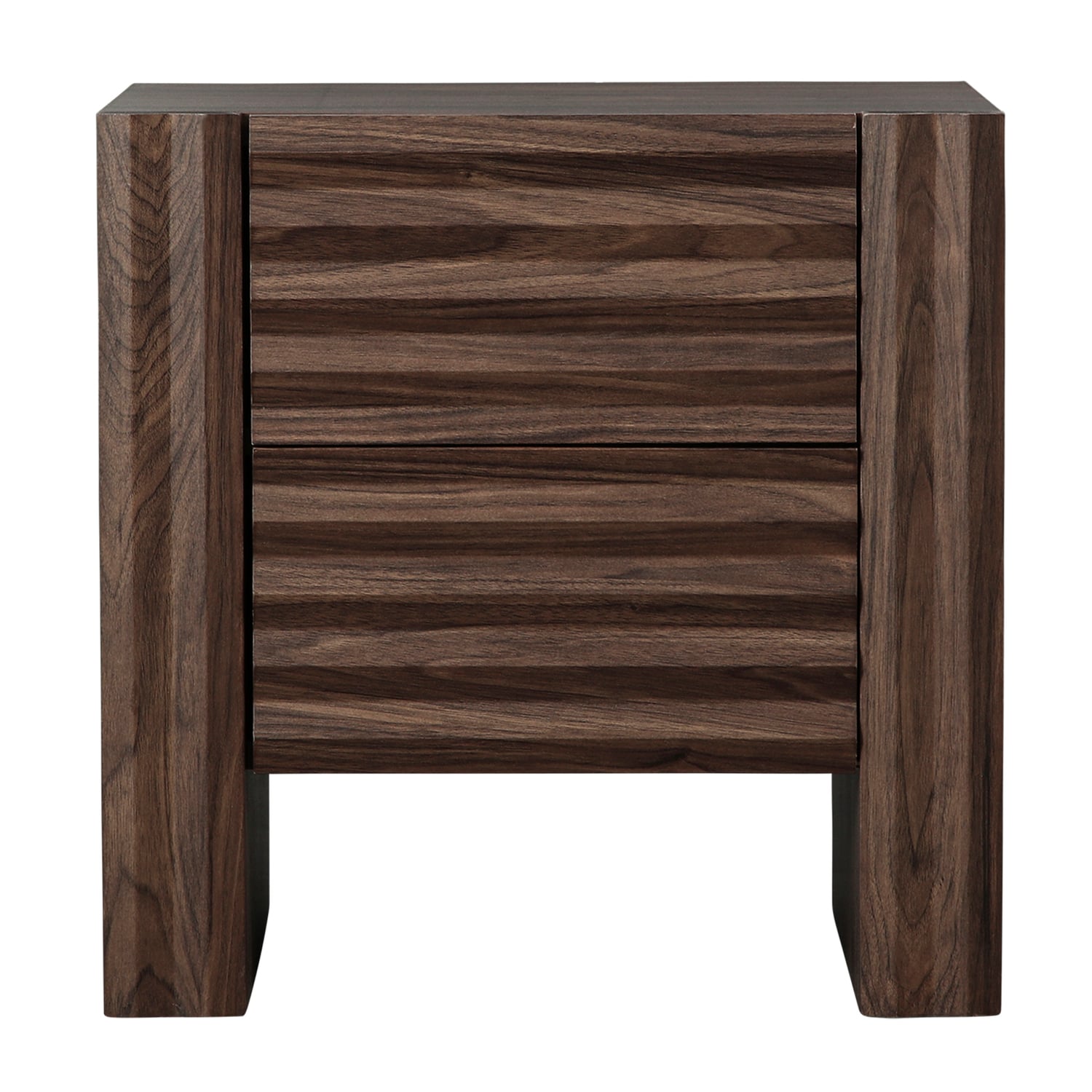 Linden 2 Drawer Bedside Table