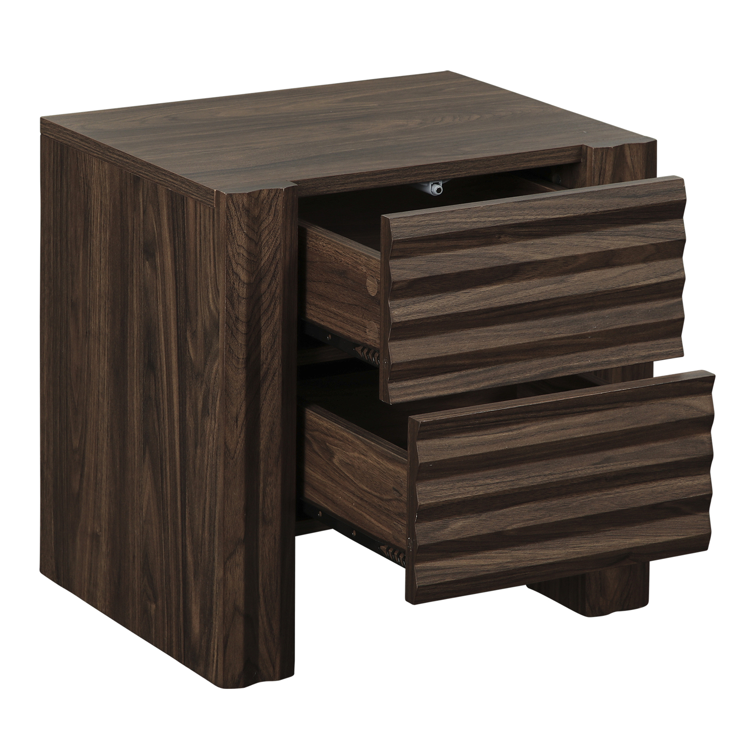 Linden 2 Drawer Bedside Table