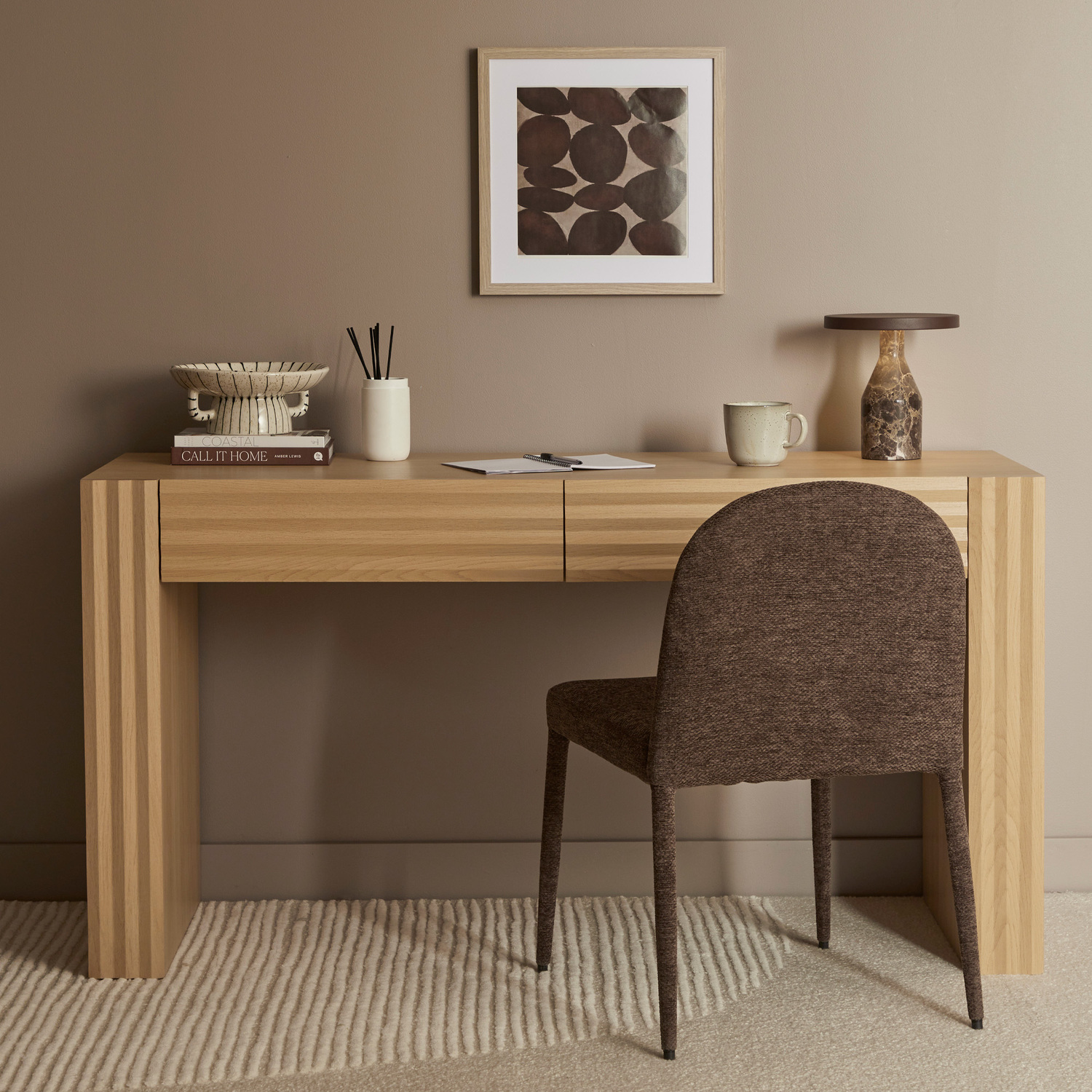 Linden 2 Drawer Study Desk