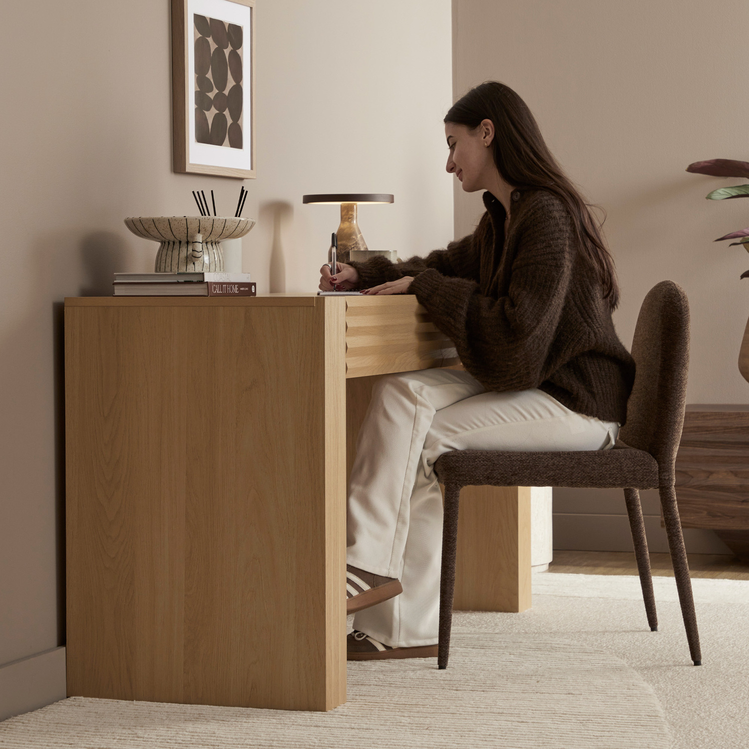 Linden 2 Drawer Study Desk