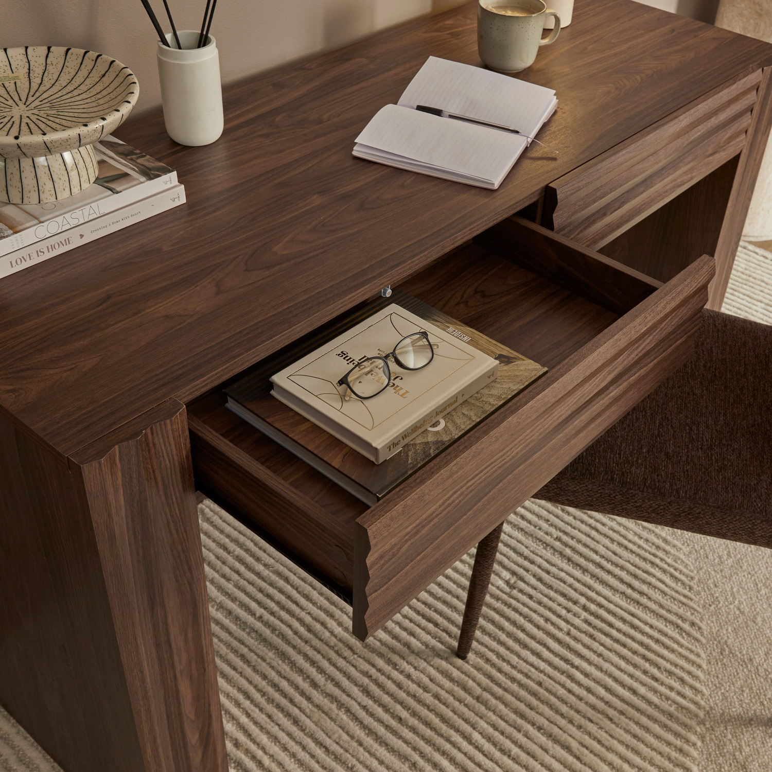 Linden 2 Drawer Study Desk