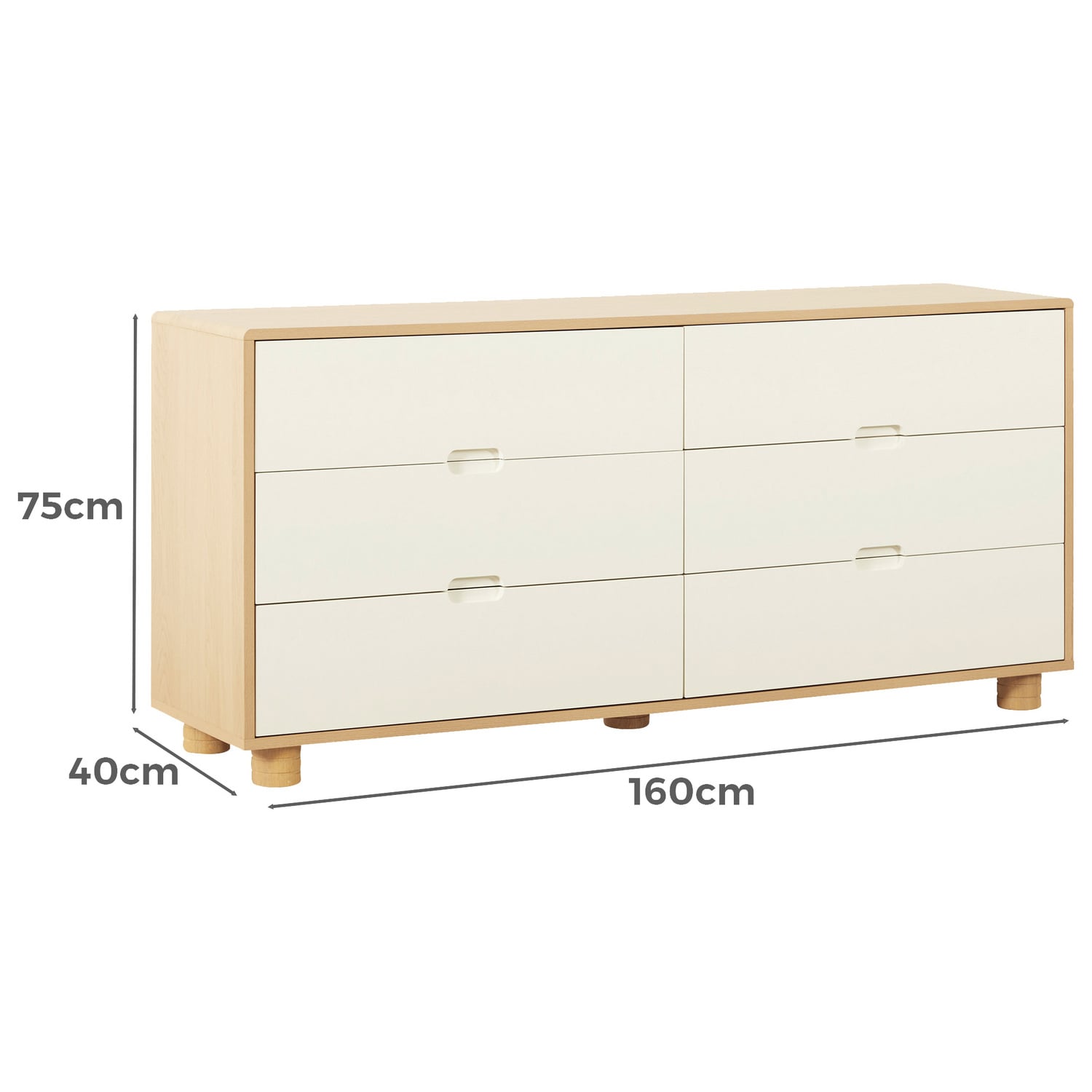 Brooks 6 Drawer Chest
